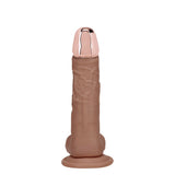 RealRock Metal Head 6 Inch Dildo Vibrating Wireless Remote