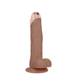 RealRock Metal Head 6 Inch Dildo Vibrating Wireless Remote