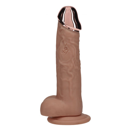 REALROCK Metal Head 8'' Rechargeable Dildo - Wireless Remote