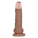 REALROCK Metal Head 8'' Rechargeable Dildo - Wireless Remote