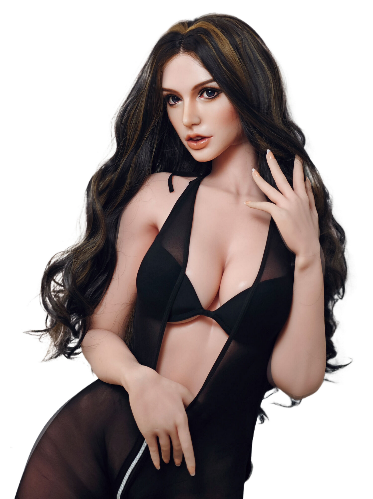 160cm (5ft3) S-Breasts Silicone Sex Doll Mila Bell, Head RHC001