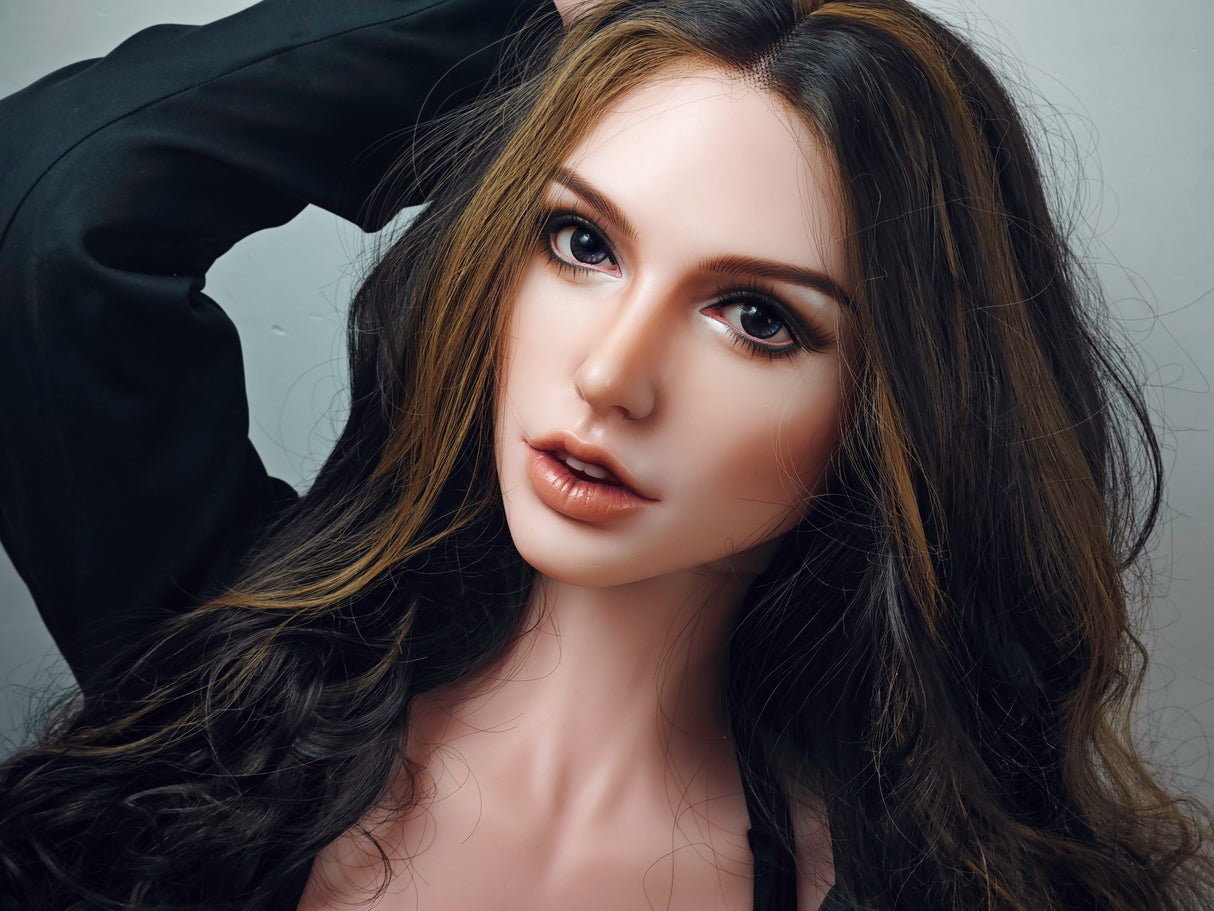 160cm (5ft3) S-Breasts Silicone Sex Doll Mila Bell, Head RHC001