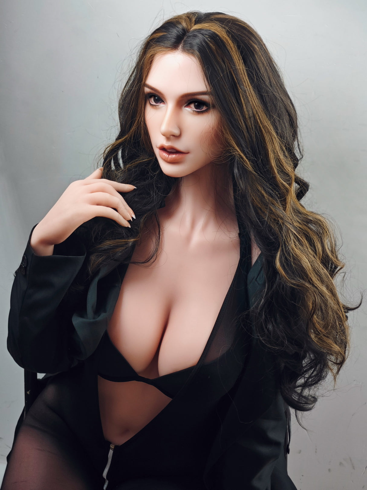 160cm (5ft3) S-Breasts Silicone Sex Doll Mila Bell, Head RHC001