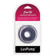LuvPump ComFit Silicone Sleeve - Black - Black Universal Penis Pump Sleeve - Naughty by Nature Adult Store