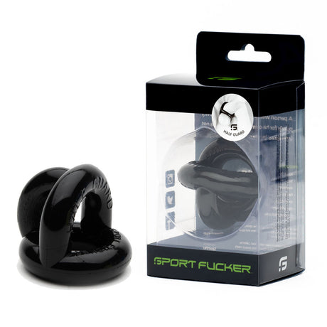 Sport Fucker Half Guard - Black Cock Ring - Naughty by Nature Adult Store