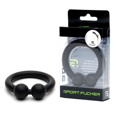 Sport Fucker Bullring - Black Cock Ring - Naughty by Nature Adult Store