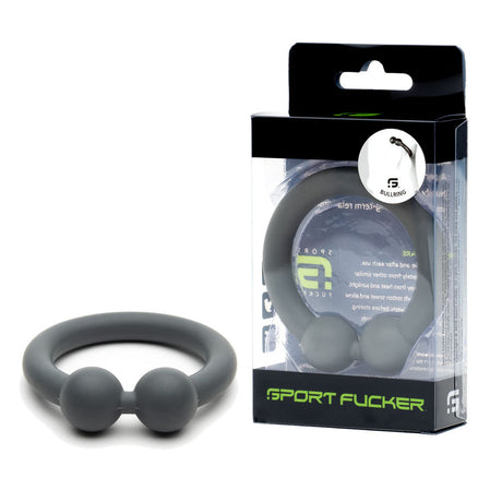 Sport Fucker Bullring - Grey Cock Ring - Naughty by Nature Adult Store
