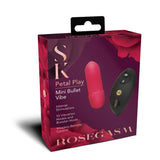 Rosegasm Petal Play Mini Bullet Vibrator Waterproof