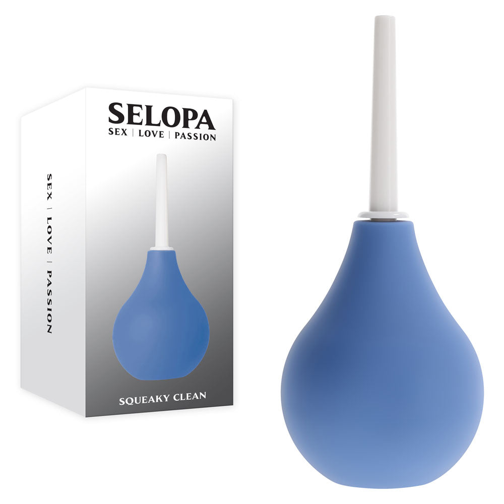 Selopa SQUEAKY CLEAN - Blue Unisex Douche - Naughty by Nature Adult Store