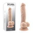 Selopa 6'' DILDO - Light - Flesh 19 cm Dong - Naughty by Nature Adult Store