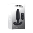 Selopa BLACK BEAUTY - Vibrating Butt Plug with Wireless Remote - Naughty by Nature Adult Store