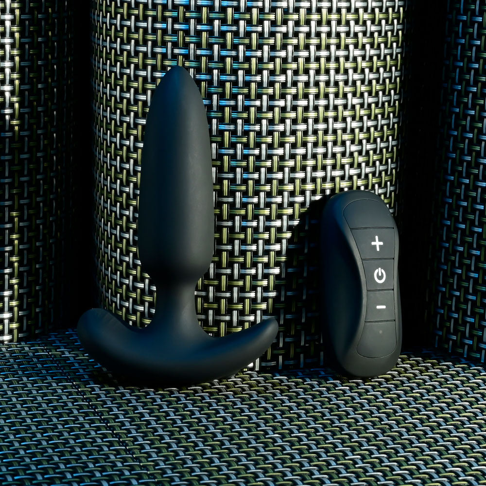 Selopa BLACK BEAUTY - Vibrating Butt Plug with Wireless Remote - Naughty by Nature Adult Store