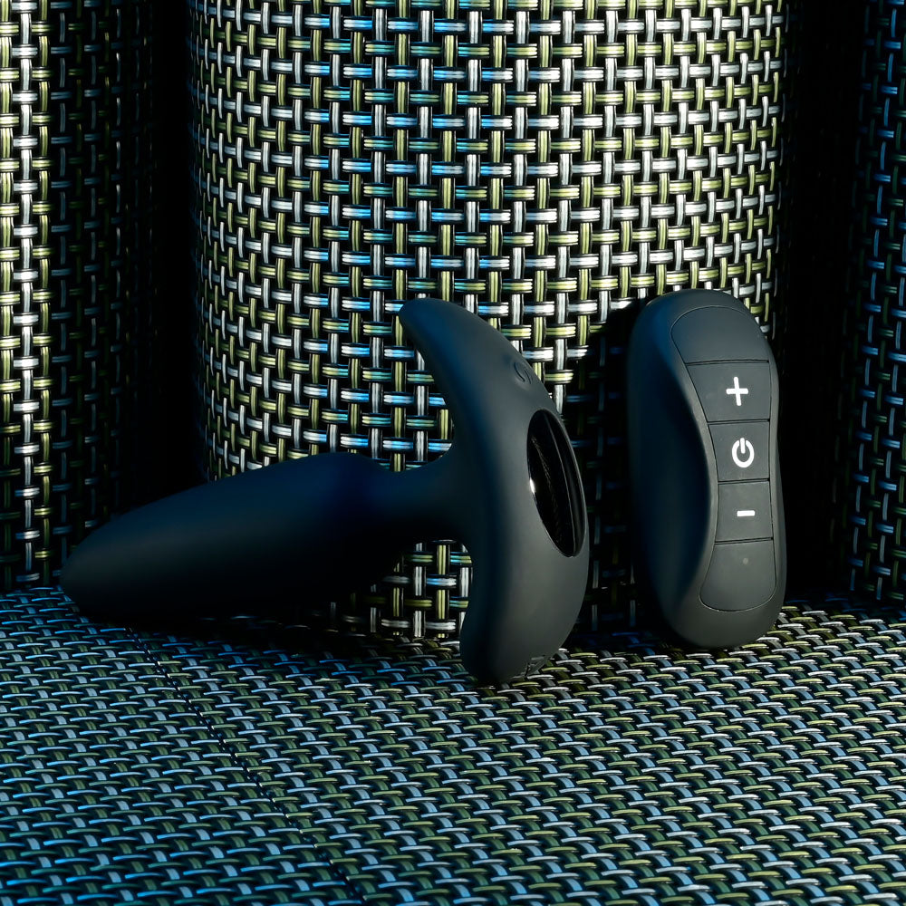 Selopa BLACK BEAUTY - Vibrating Butt Plug with Wireless Remote - Naughty by Nature Adult Store