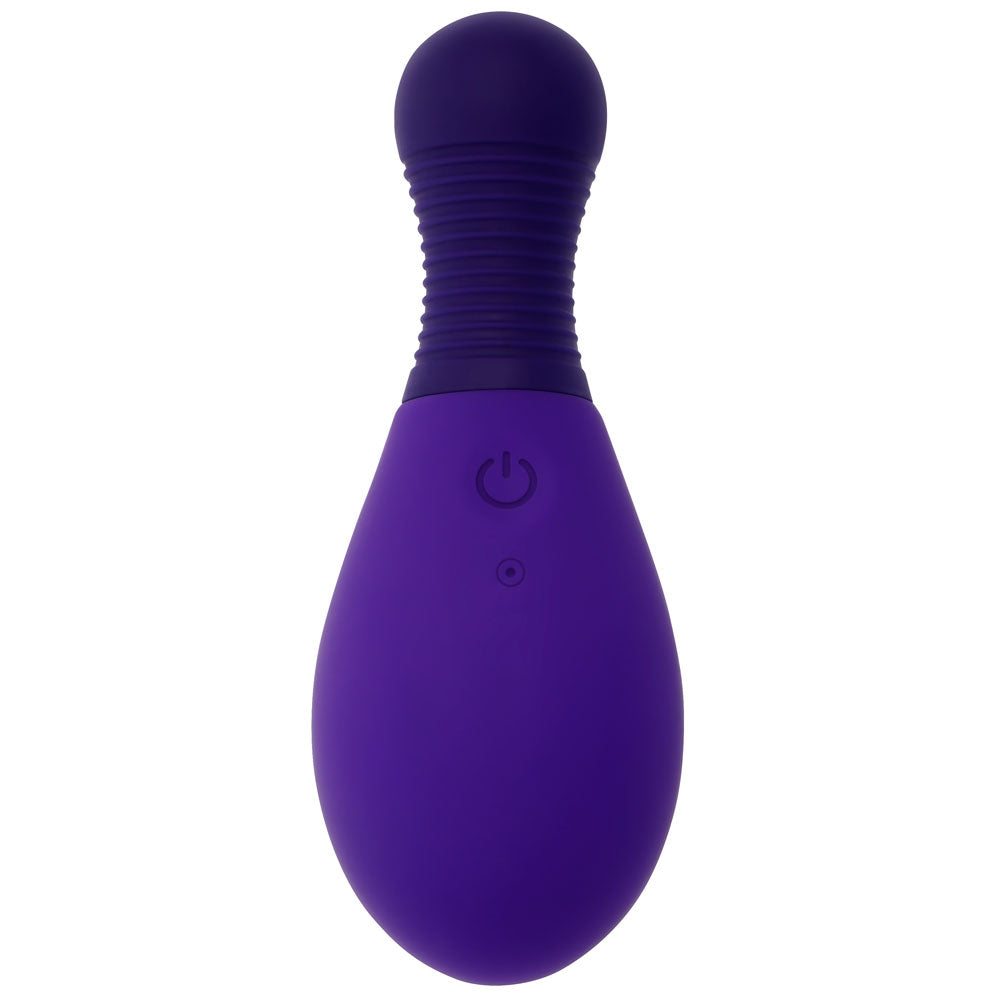 Selopa EGG ME ON - Purple 10 cm USB Rechargeable Egg with Wireless Remote - Naughty by Nature Adult Store