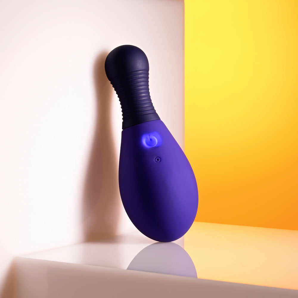Selopa EGG ME ON - Purple 10 cm USB Rechargeable Egg with Wireless Remote - Naughty by Nature Adult Store