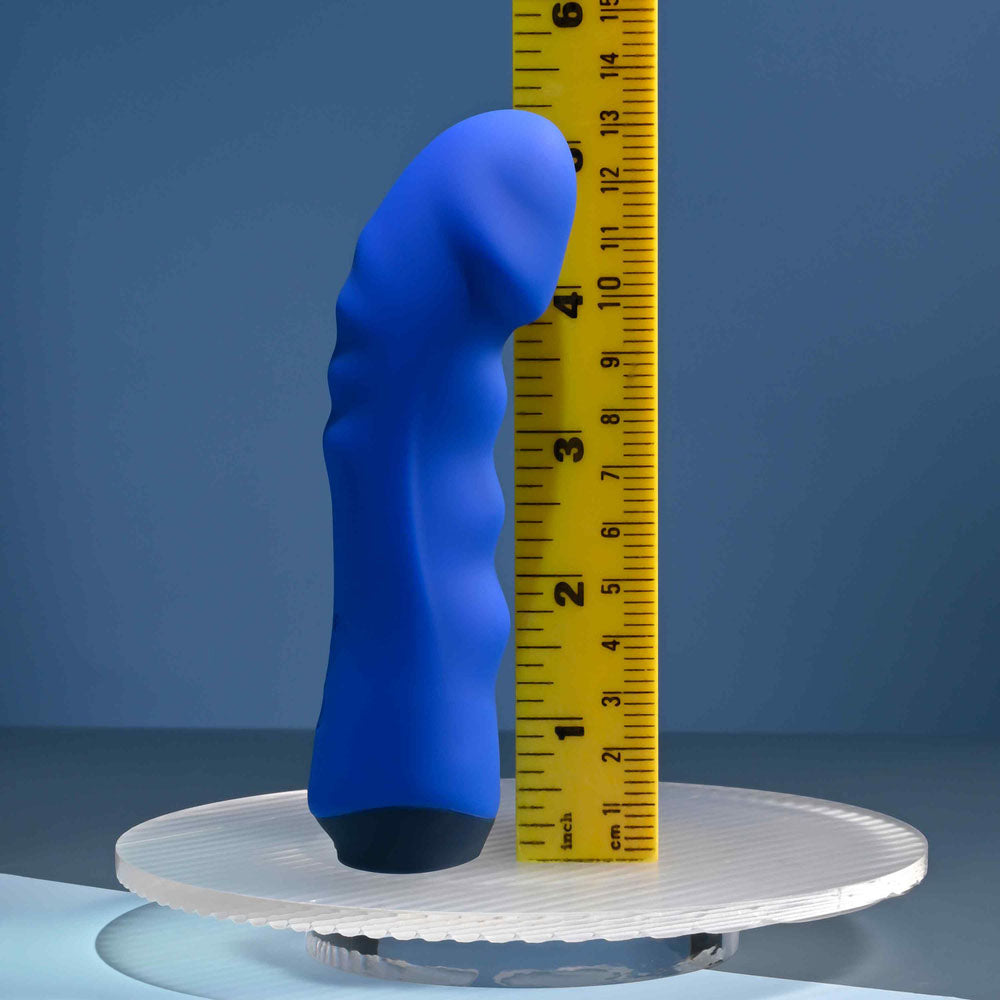 Selopa BLUE BANGER - Blue 13.6 cm USB Rechargeable Vibrator - Naughty by Nature Adult Store