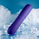 Selopa AMBITION - Purple USB Rechargeable Thrusting Vibrator - Naughty by Nature Adult Store