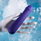 Selopa AMBITION - Purple USB Rechargeable Thrusting Vibrator - Naughty by Nature Adult Store