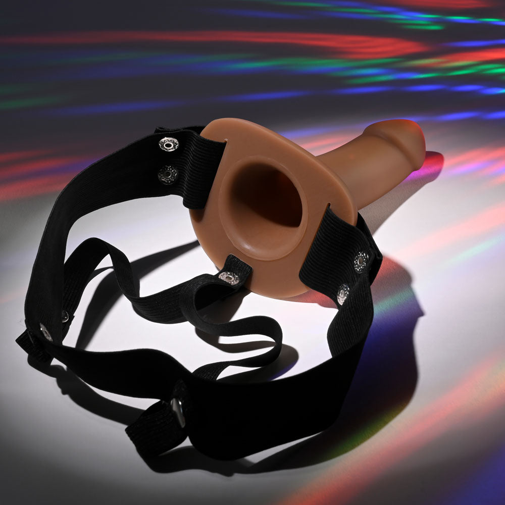 Selopa OUR FIRST HOLLOW STRAP ON DARK -  Brown 16.3 cm