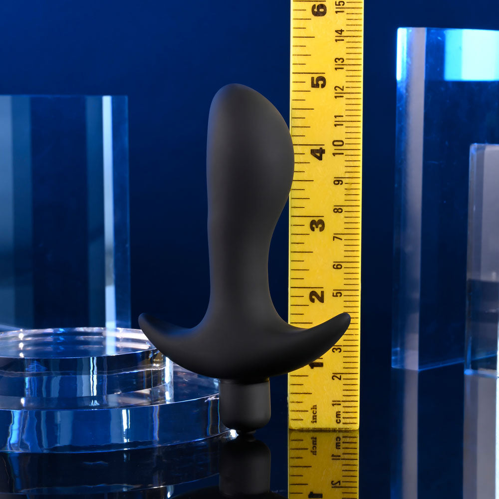 Selopa P-SPOT TRAINER - Black 12.7 cm Vibrating Prostate Massager - Naughty by Nature Adult Store