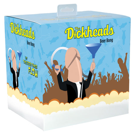 S-LINE The Dickheads - Beer Bong - Blue Novelty Beer Bong - Naughty by Nature Adult Store