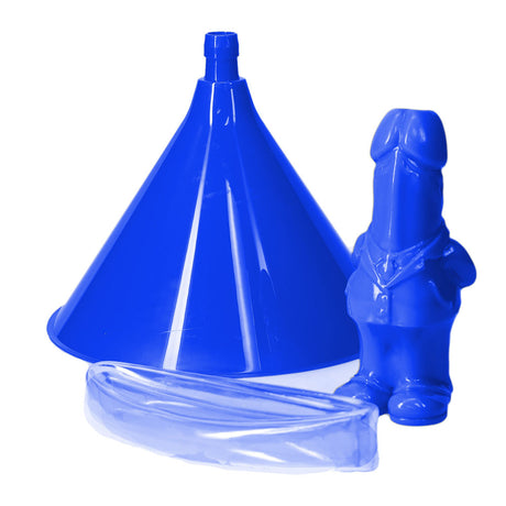 S-LINE The Dickheads - Beer Bong - Blue Novelty Beer Bong - Naughty by Nature Adult Store