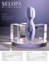 Selopa LIL' WAND - Purple Massage Wand