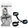 Sex & Mischief Shadow Neck and Wrist Restraint - Black Restraints - Naughty by Nature Adult Store
