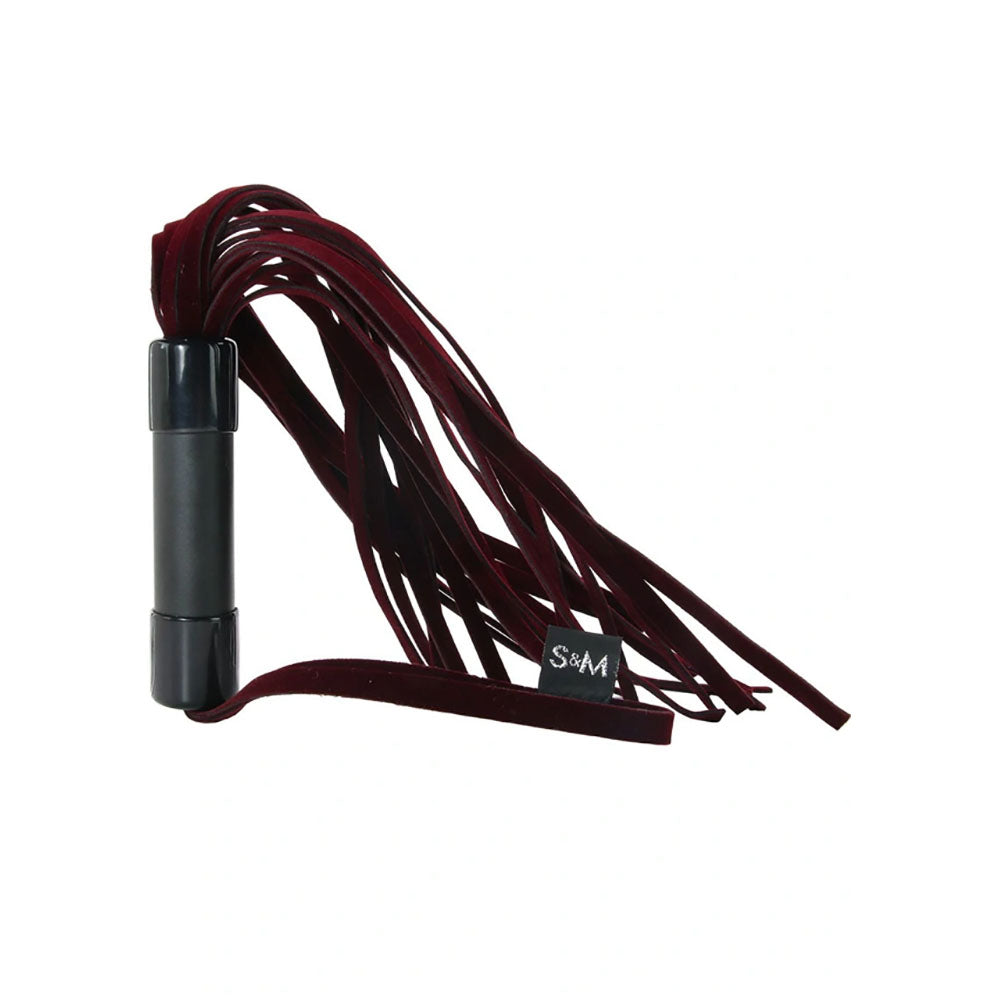 Sex & Mischief Enchanted Flogger - Red/Black - Naughty by Nature Adult Store