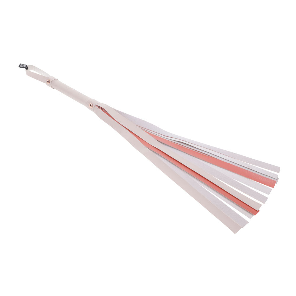 Sex & Mischief Peaches n CreaMe Stripe Flogger - Naughty by Nature Adult Store