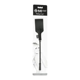 Sex & Mischief Riding Crop - Black 30 cm Crop Whip - Naughty by Nature Adult Store