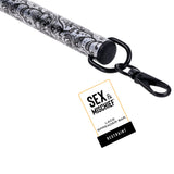 Sex & Mischief Lace Spreader Bar - Aluminium Restraint Bar