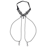 Sex & Mischief Lace Collar with Nipple Ties