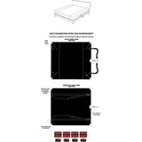 SPORTSHEETS The Sportsheet - King - Bed Restraint Play System - Fits King Size Bed - Naughty by Nature Adult Store