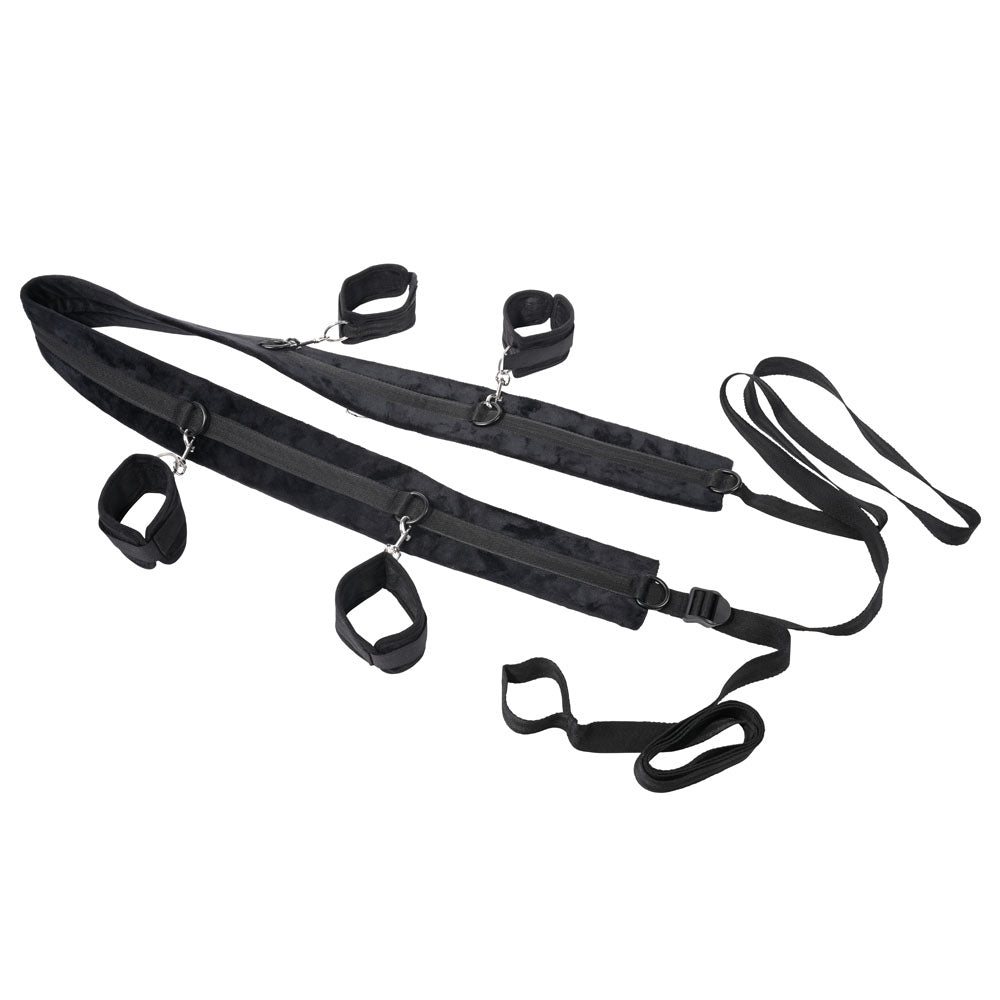 SPORTSHEETS No Matter Where Bondage Restraint System - Bed Restraints - Naughty by Nature Adult Store