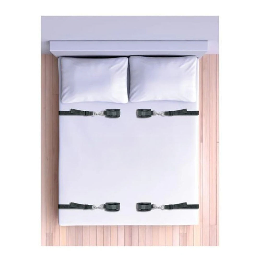 SPORTSHEETS Under The Bed Restraints - Bed Restraint System - Naughty by Nature Adult Store