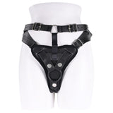 SPORTSHEETS Aurora High Waisted Strap On - Black Adjustable Strap-On Harness (No Probe Included) - Naughty by Nature Adult Store