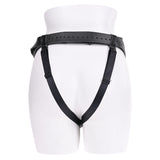 SPORTSHEETS Aurora High Waisted Strap On - Black Adjustable Strap-On Harness (No Probe Included) - Naughty by Nature Adult Store