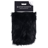 SPORTSHEETS Spiked Sensory Mitt - Black Furry Mitt with Spikes - Naughty by Nature Adult Store