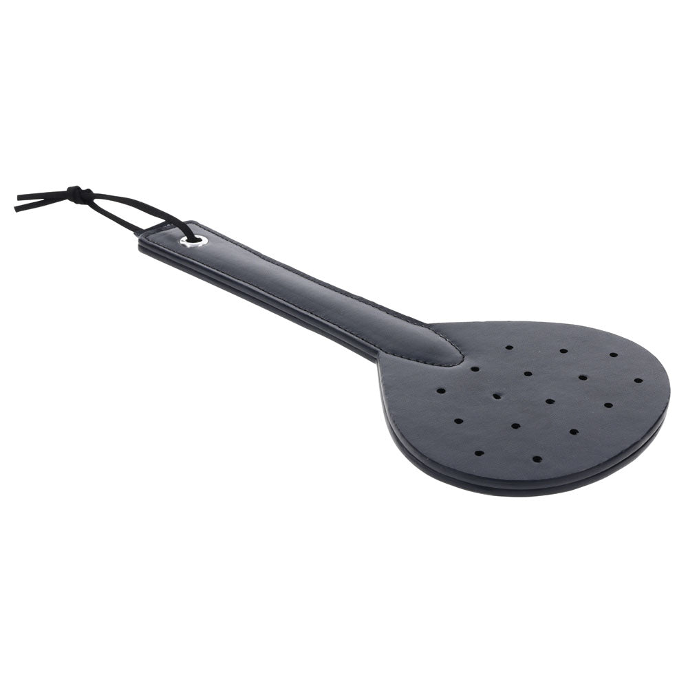 SPORTSHEETS Swift Spanker - Black Spanking Paddle - Naughty by Nature Adult Store