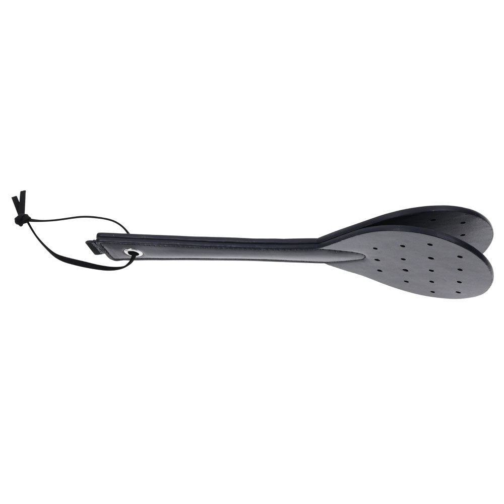 SPORTSHEETS Swift Spanker - Black Spanking Paddle - Naughty by Nature Adult Store
