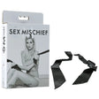 Sex & Mischief Silky Sashes Black - Black Restraints - Naughty by Nature Adult Store