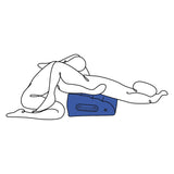 Pivot Inflatable Positioner - Black Inflatable Position Cushion - Naughty by Nature Adult Store