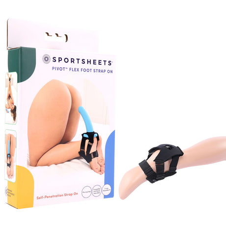 Pivot Flex Foot Strap On - Adjustable Strap-On Harness (No Probe Included) - Naughty by Nature Adult Store