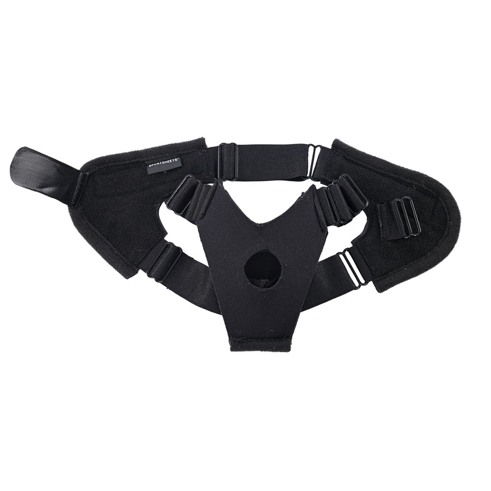 Pivot Flex Foot Strap On - Adjustable Strap-On Harness (No Probe Included) - Naughty by Nature Adult Store