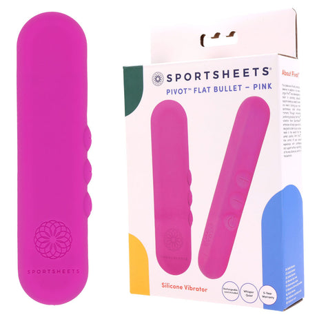 Pivot Flat Bullet - Pink - Naughty by Nature Adult Store