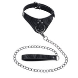 SPORTSHEETS Velvet Noir Collar & Leash