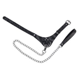 SPORTSHEETS Velvet Noir Collar & Leash