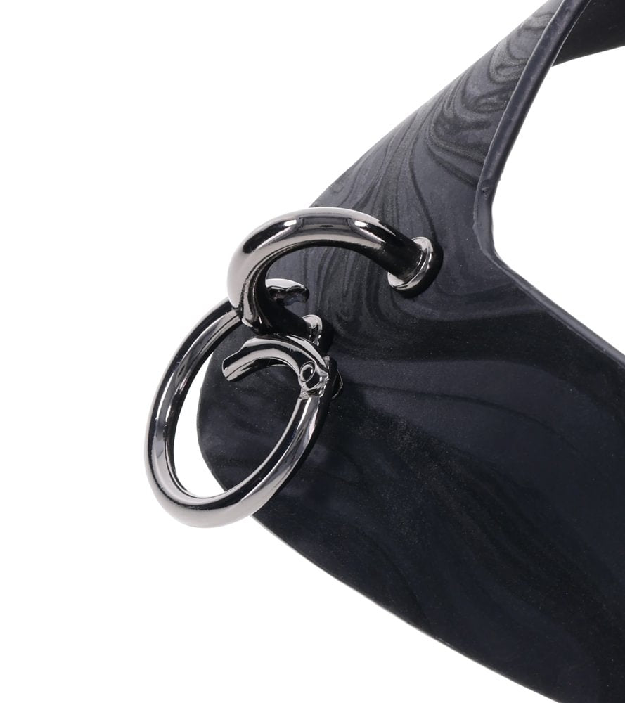 SPORTSHEETS Velvet Noir Collar & Removable Clamps
