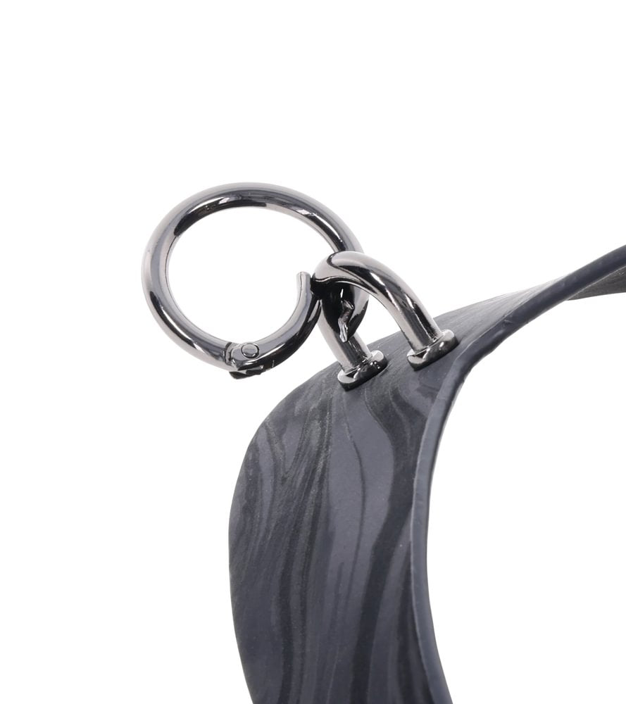 SPORTSHEETS Velvet Noir Collar & Removable Clamps